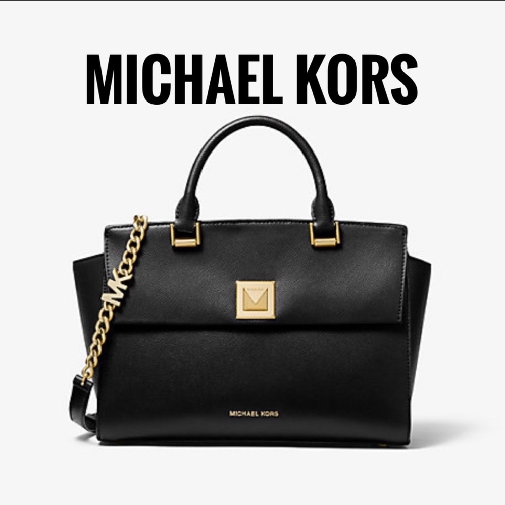 Michael Kors SYLVIA CROSSGRAIN SATCHEL✨ New
